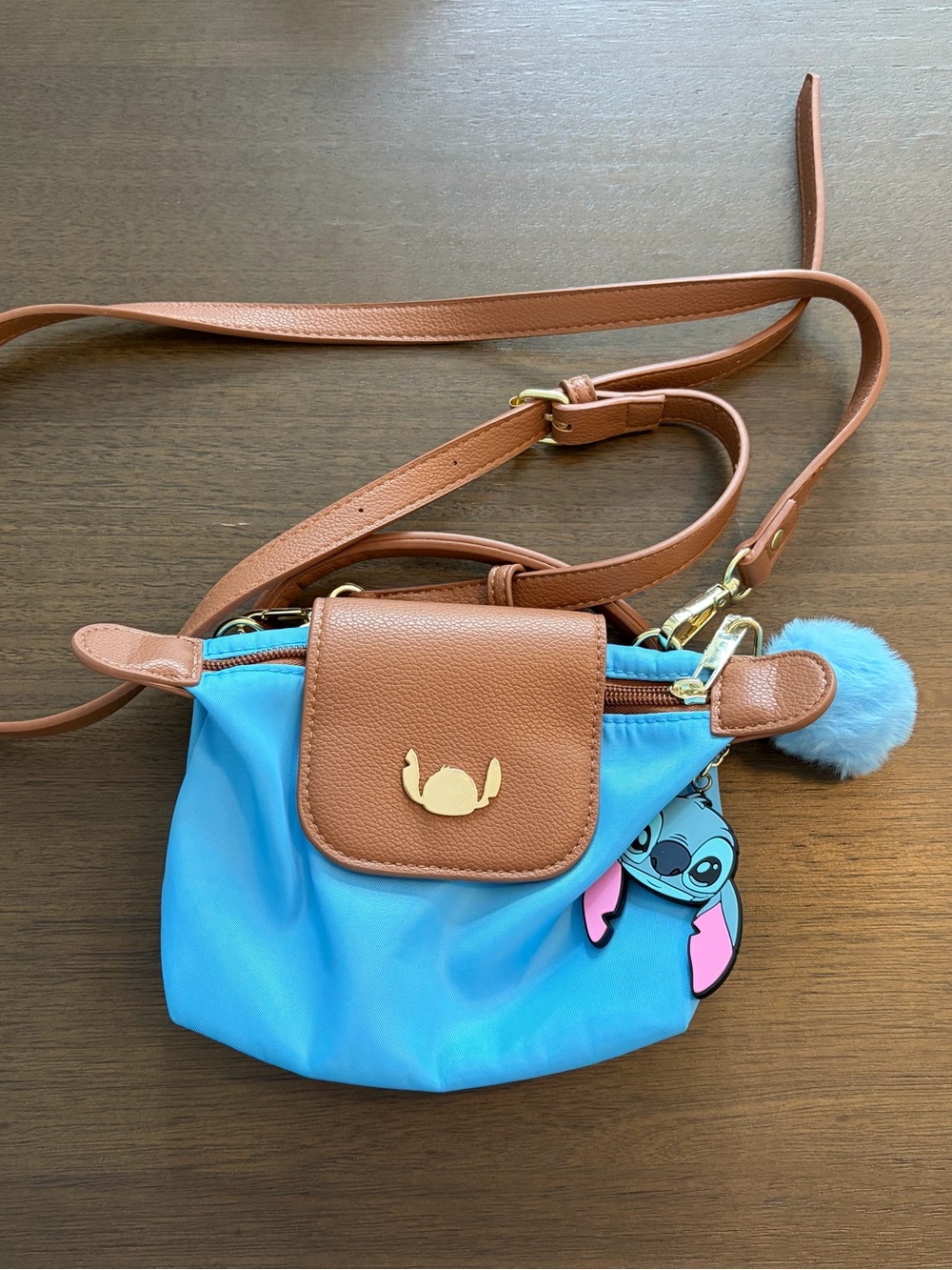 Blue Crossbody Disney Stitch Bag